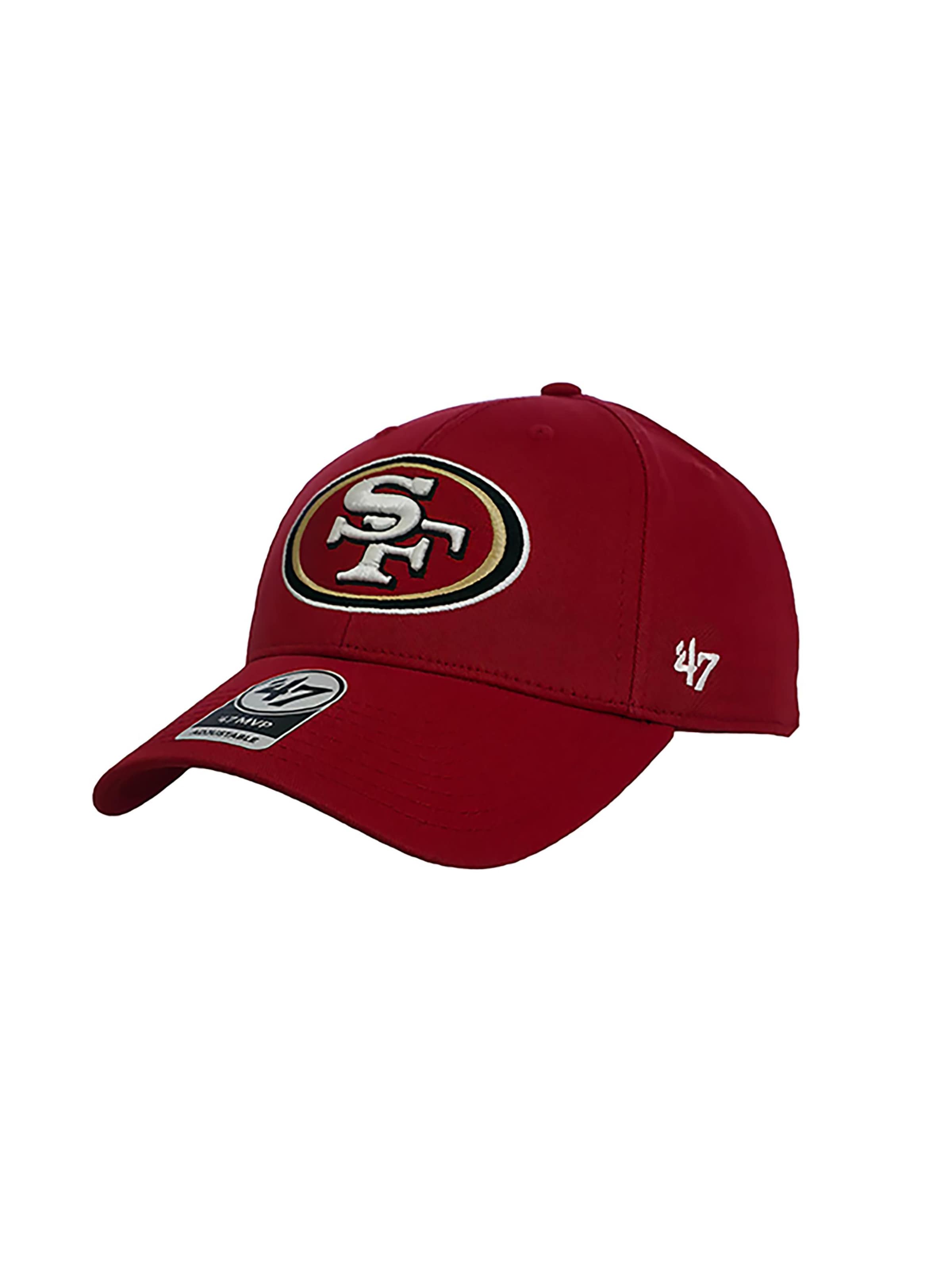 47 Brand Cap 'San Francisco 49ers Legend' in Red: front