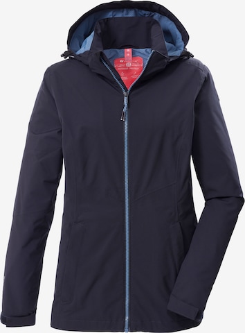 KILLTEC Outdoor Jacket in Blue: front