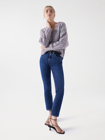 Coupe slim Jean Salsa Jeans en bleu