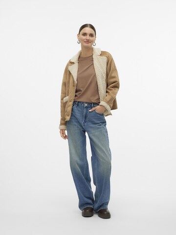 Veste mi-saison 'ELLA' VERO MODA en marron