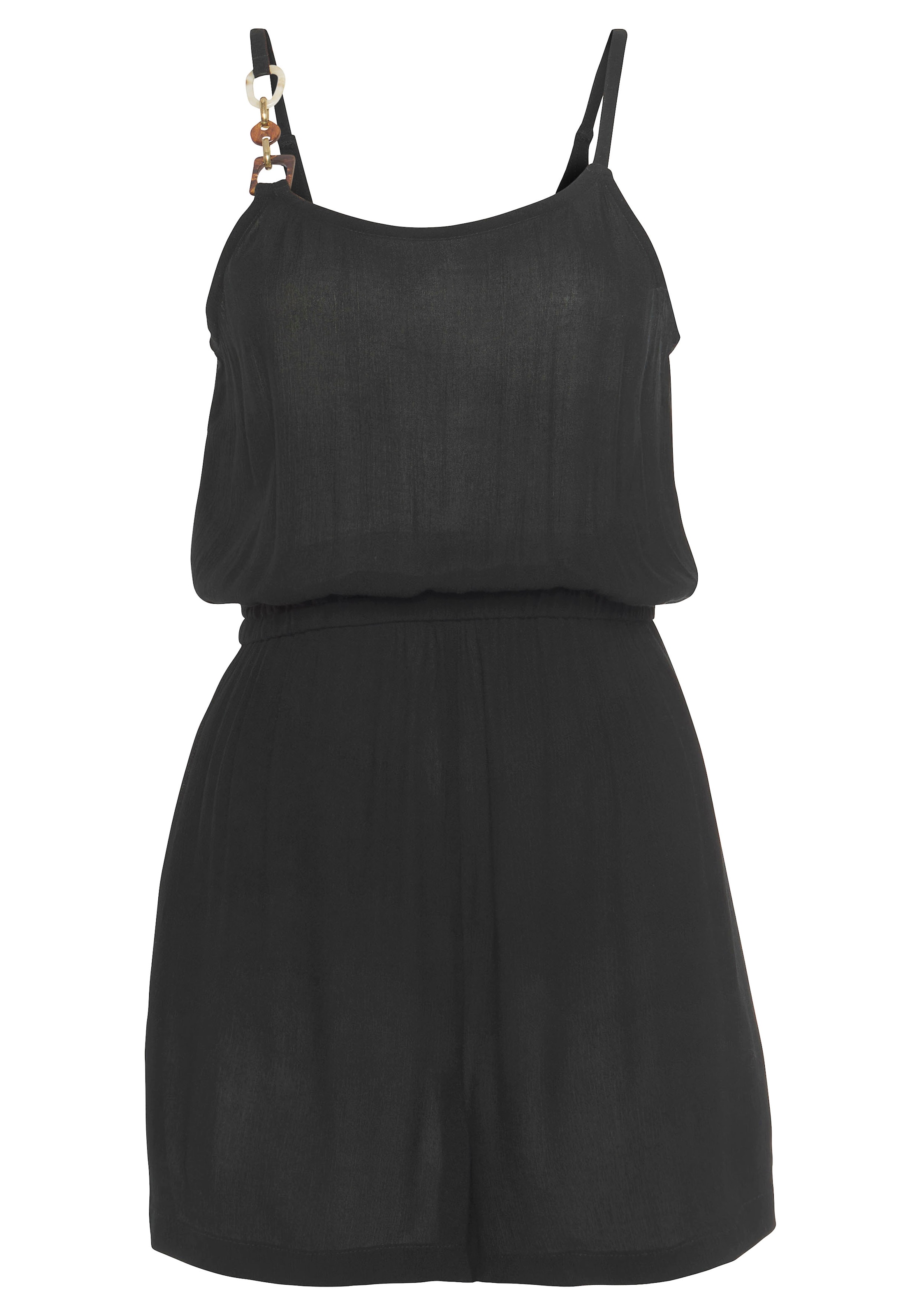 LASCANA Комбинезон в Черный: спереди