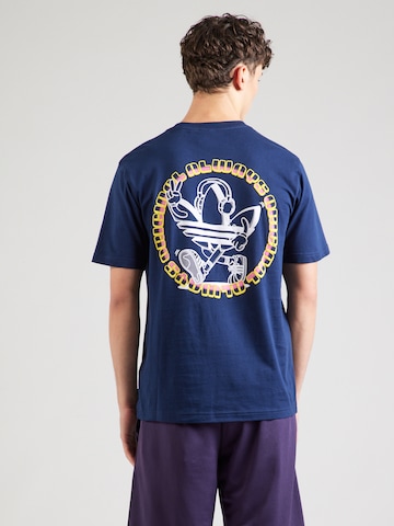 ADIDAS ORIGINALS Särk, värv sinine: eest vaates