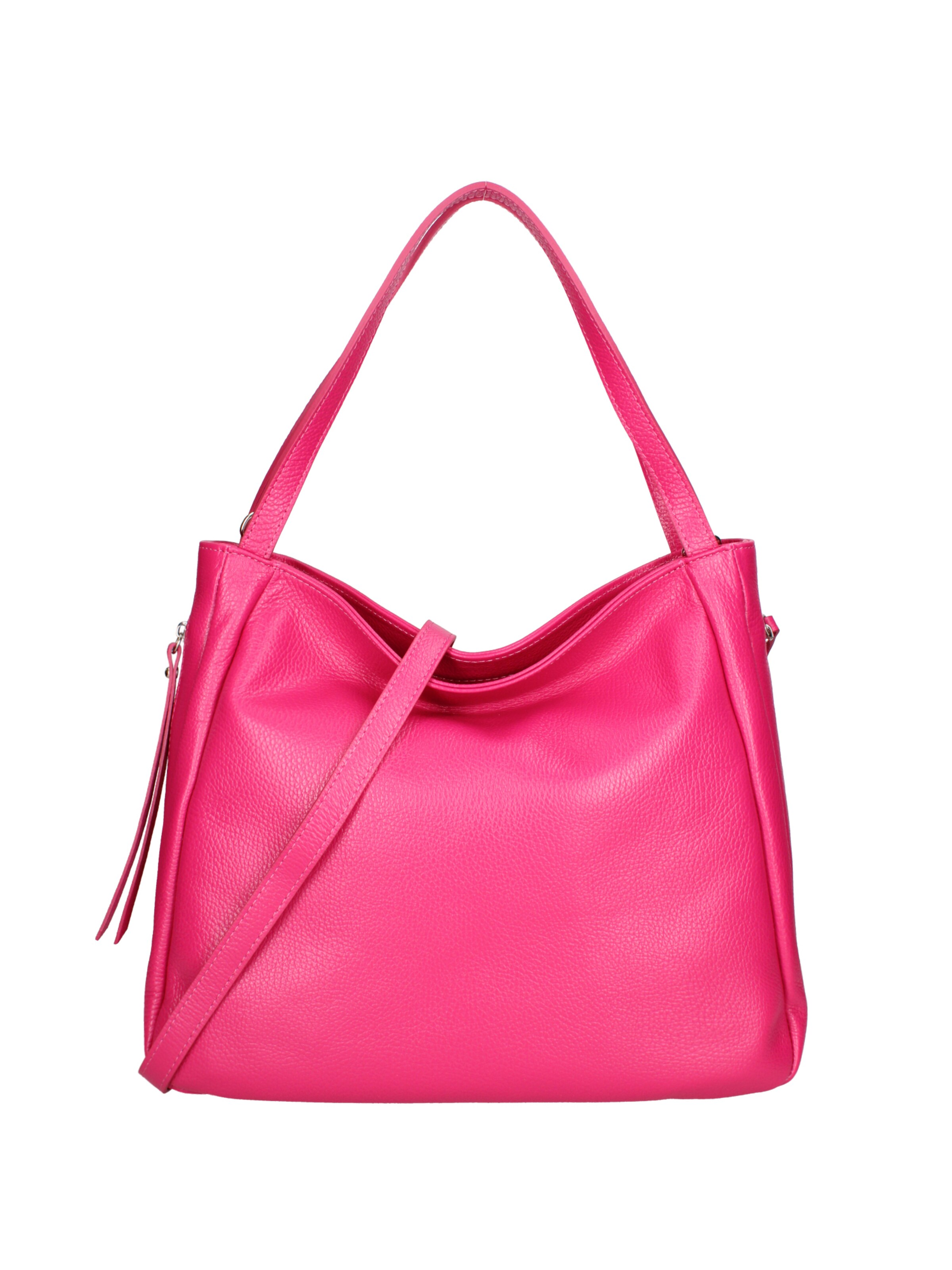 Roberta Rossi Schultertasche in Pink: Vorderseite