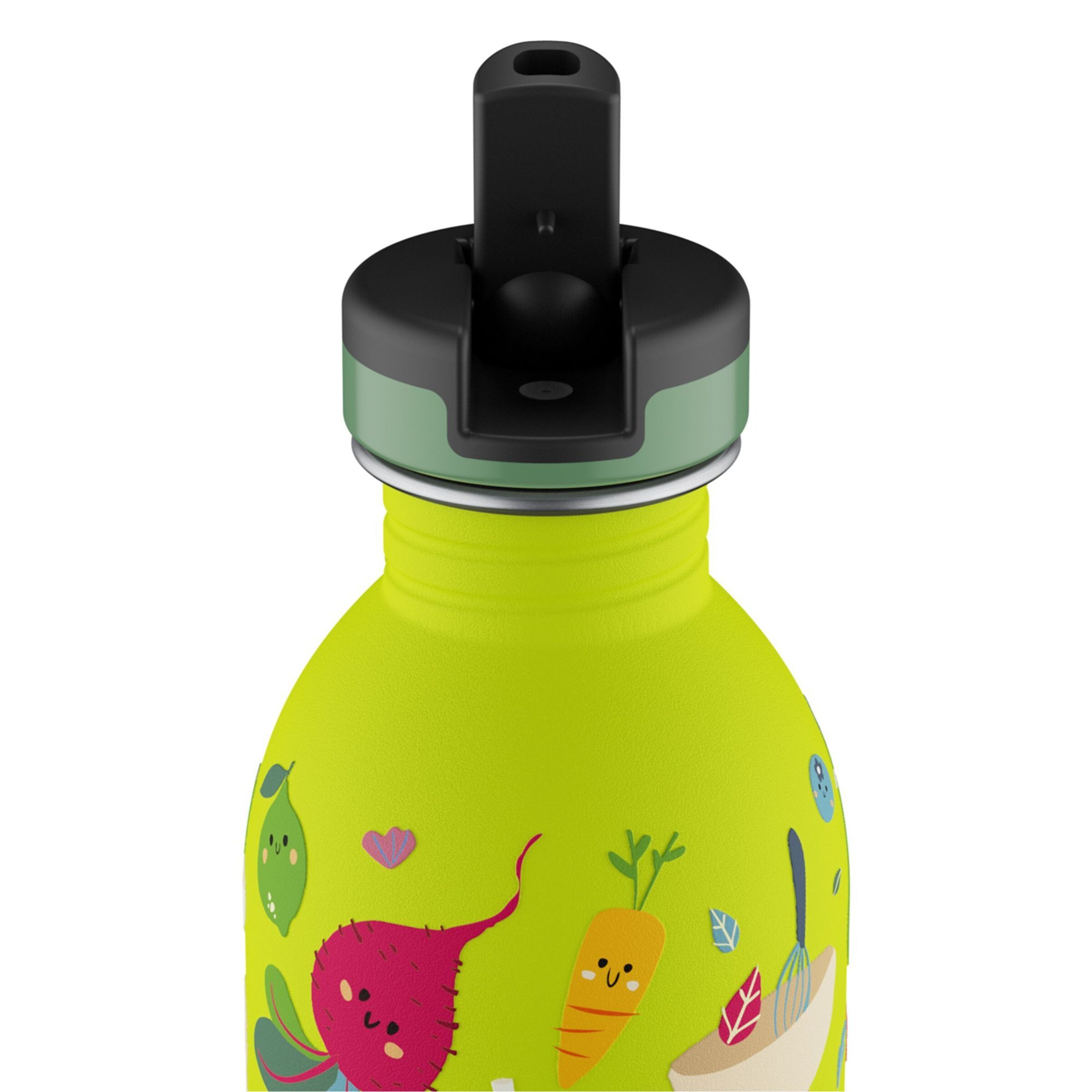 Borraccia 'Kids Urban' di 24Bottles in verde