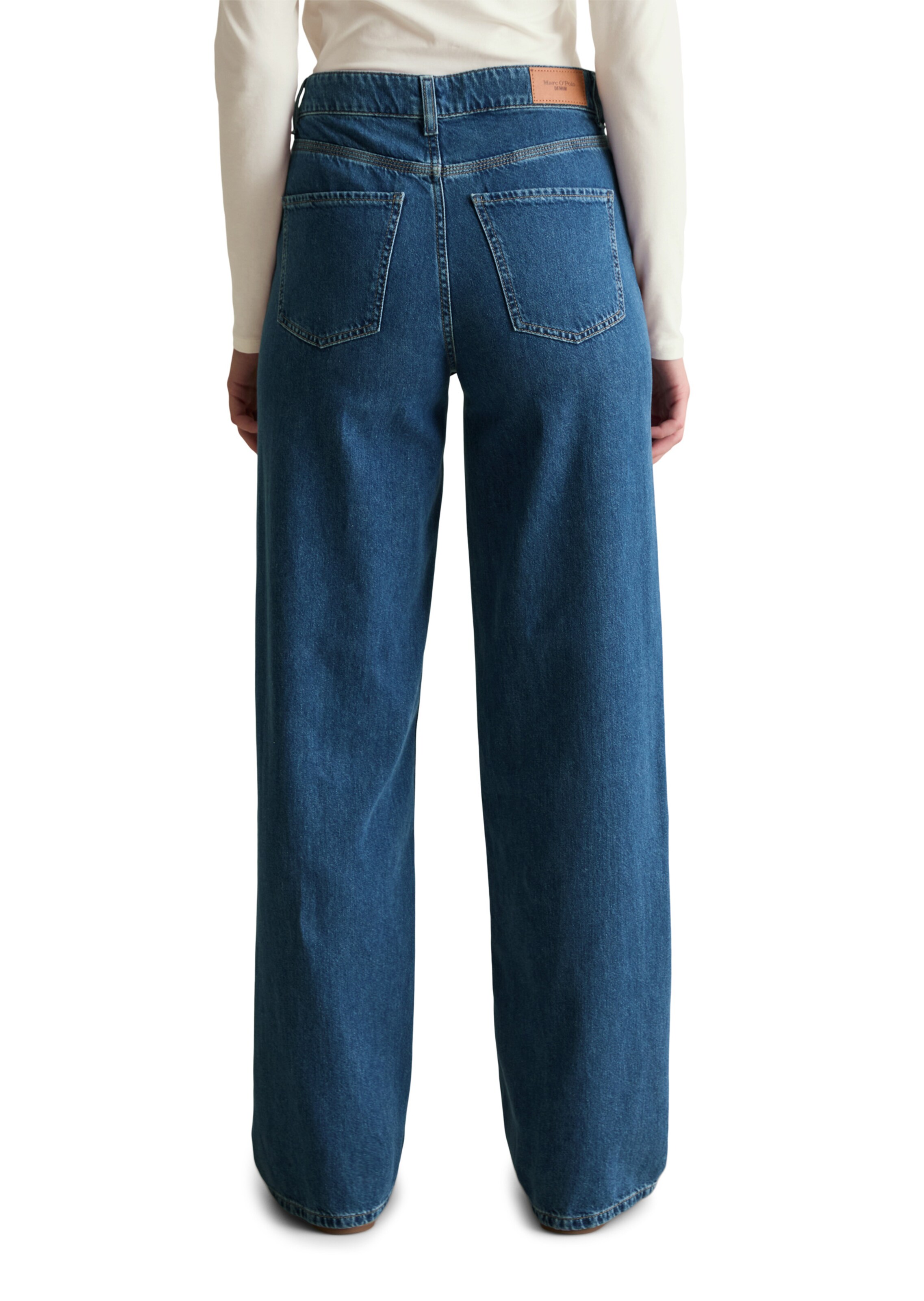 Marc O'Polo DENIM Wide leg Jeans 'Tomma' in Blue