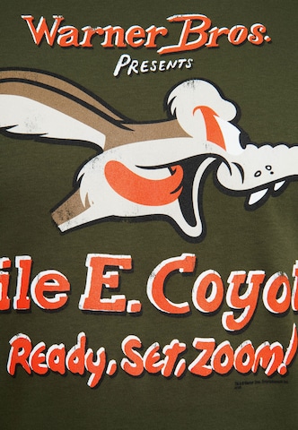 LOGOSHIRT T-Shirt Coyote in Grün