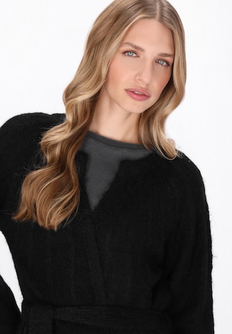 DreiMaster Vintage Knit cardigan in Black