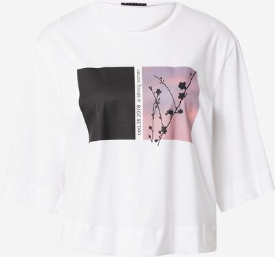 Sisley Camiseta en lila / rosa / negro / blanco, Vista del producto