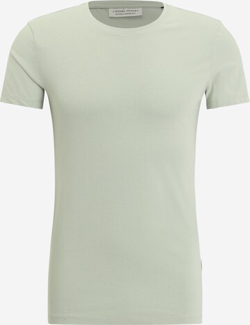 T-Shirt 'David' Casual Friday en vert : devant