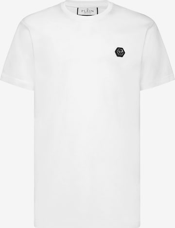 T-Shirt Philipp Plein en blanc : devant
