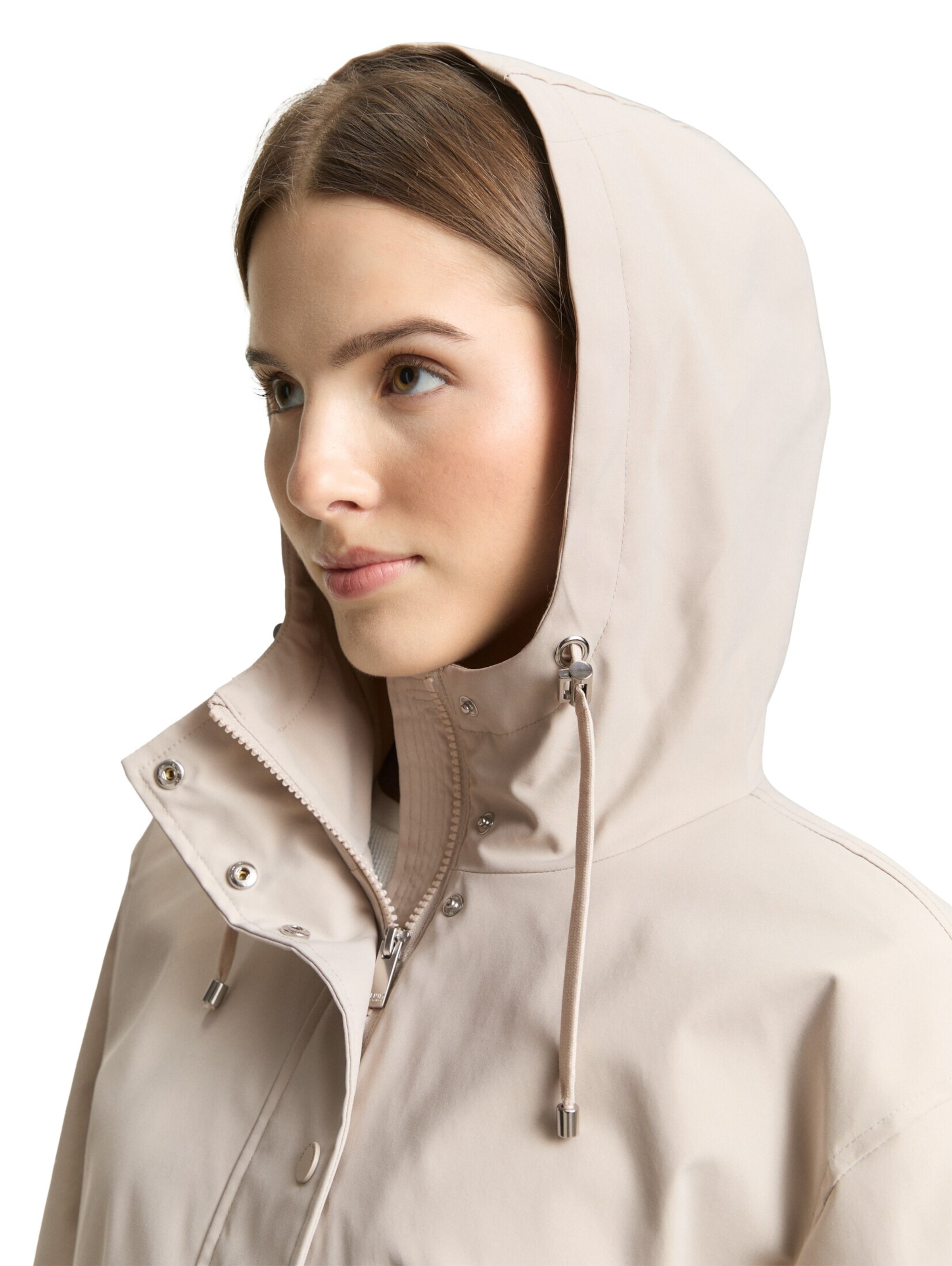 TOM TAILOR DENIM Tussenjas in Grijs