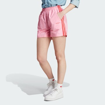 ADIDAS ORIGINALS Regular Pants 'Island Club' in Pink: front