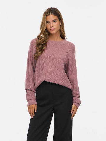 VILA - Jersey en rosa: frente