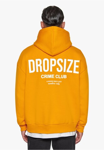 Felpa 'Crime Club' di Dropsize in arancione