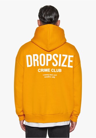 Dropsize Sweatshirt 'Crime Club' in Orange