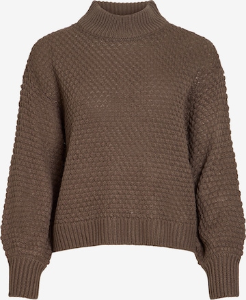 VILA Sweater in Brown: front