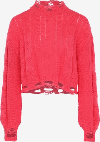 Pull-over MYMO en rose : devant