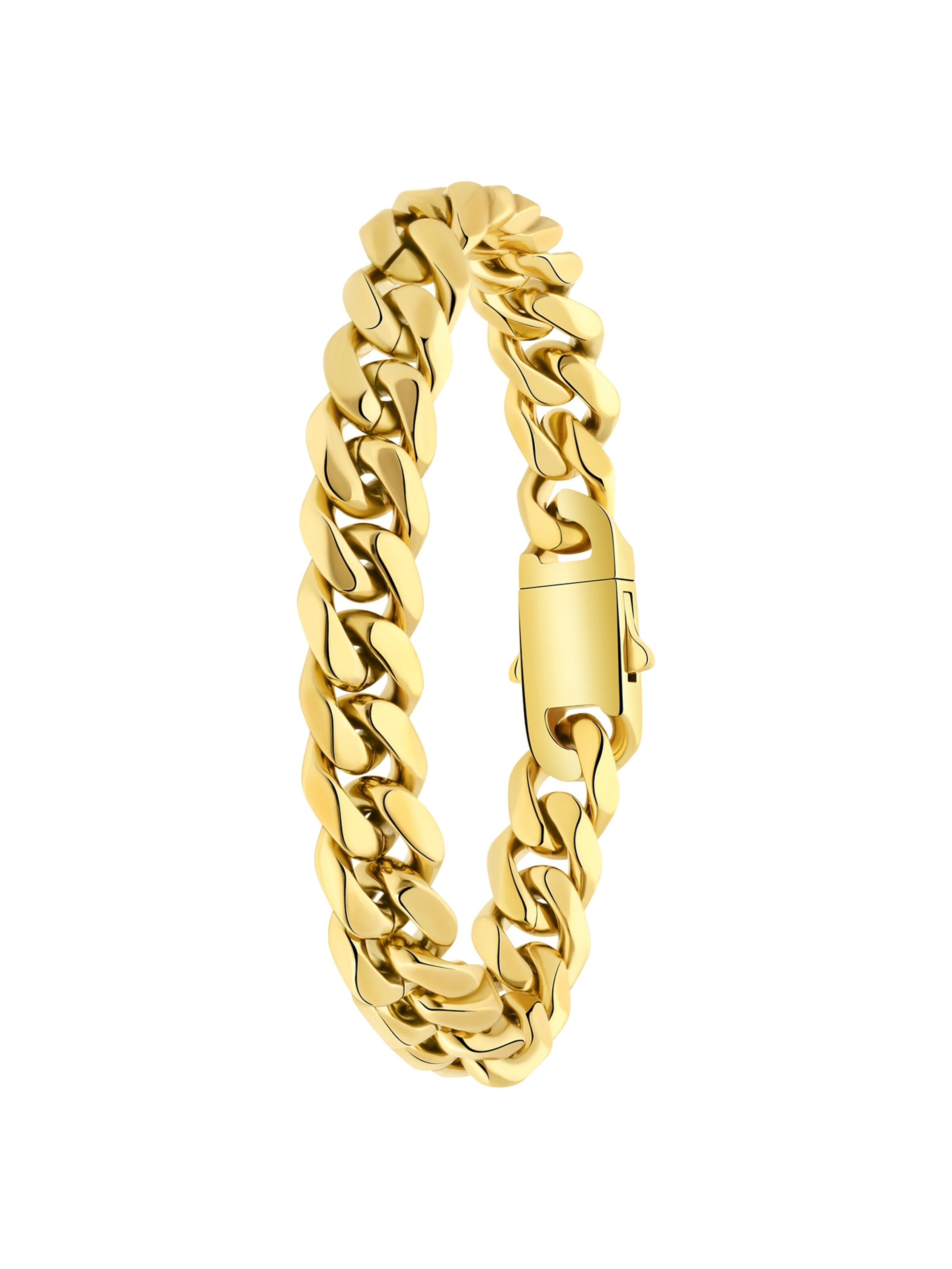 Lucardi Bracelet in Gold: front
