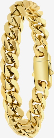 Lucardi Bracelet 'Klassisch' in Gold: front