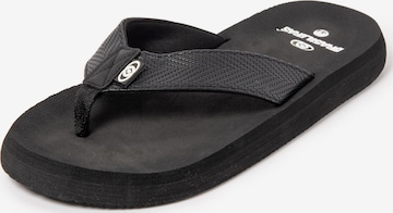 Brasileras Beach & swim shoe 'Puff' in Black: front