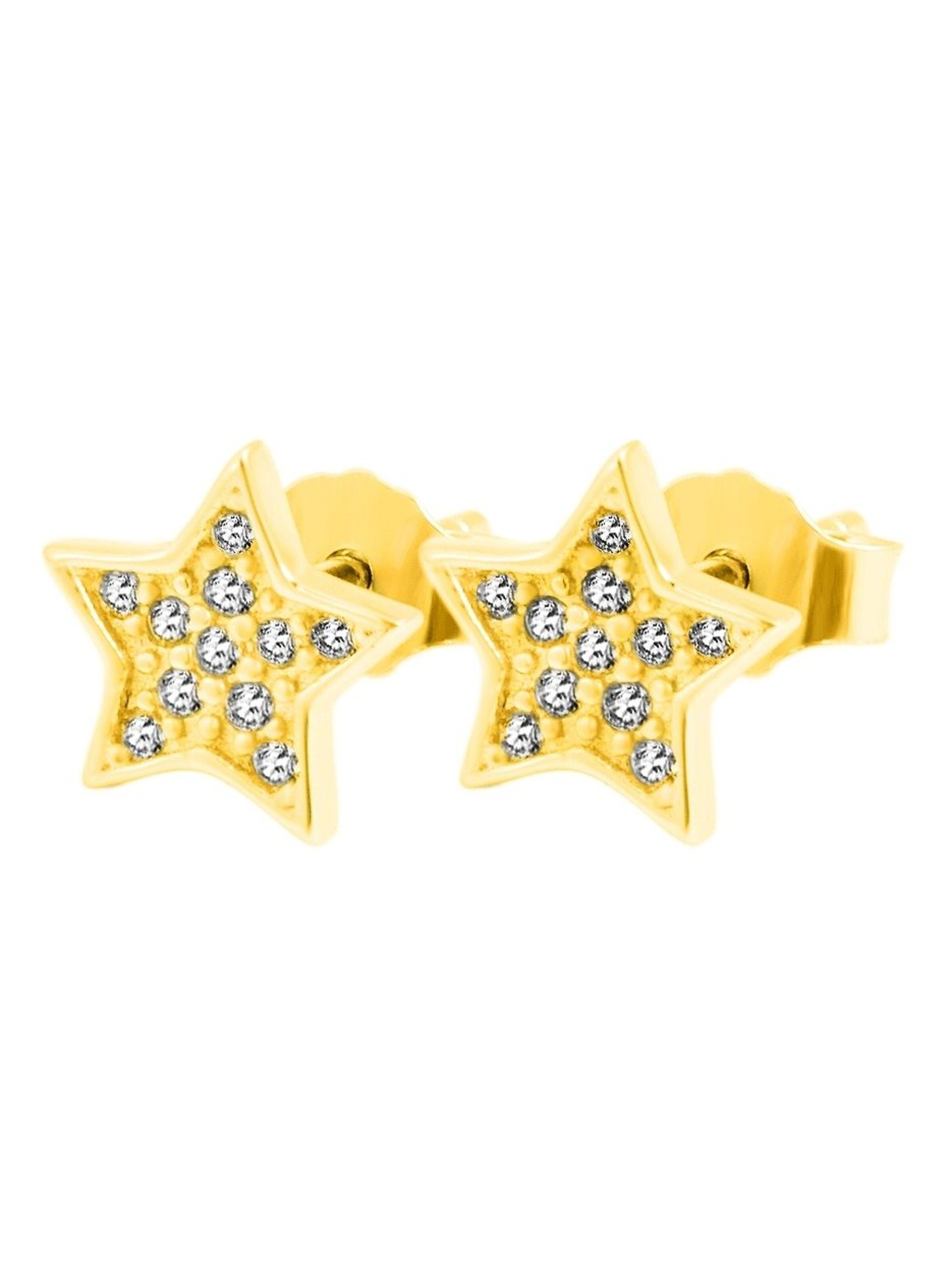 Akzent Earrings 'Stina' in Gold