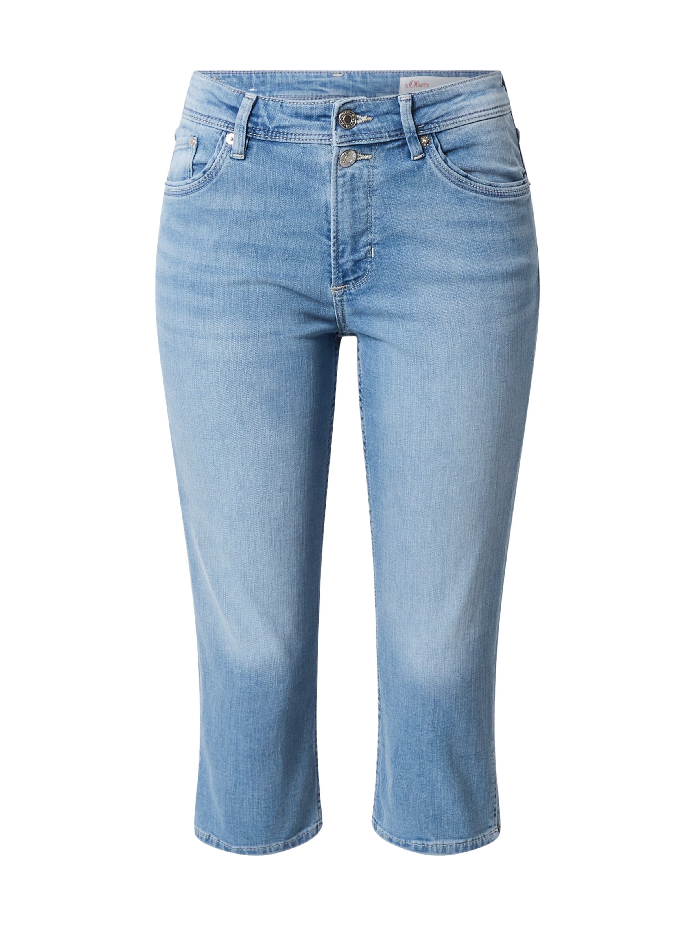 s.Oliver Slimfit Jeans in Blau: Vorderseite