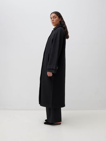 ABOUT YOU x Marie von Behrens Between-Seasons Coat 'Lilli' in Black