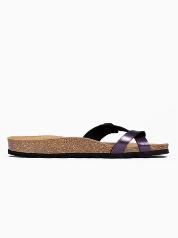 Bayton T-Bar Sandals 'Junon' in Purple