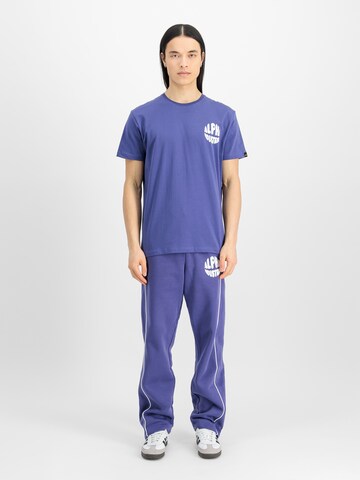 ALPHA INDUSTRIES regular Bukser i lilla