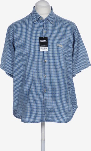 QUIKSILVER Button Up Shirt in XL in Blue: front
