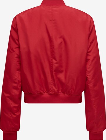 Veste mi-saison 'ALMA' ONLY en rouge