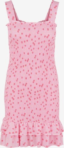 PIECES Платье 'Taylin' в Ярко-розовый: спереди