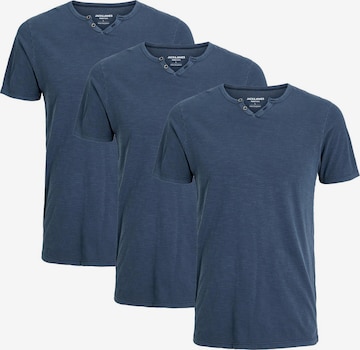 JACK & JONES Shirt 'Split' in Blue: front