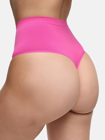 cfab (formerly creamy fabrics) String 'Seamless High-Waist Tanga' in Pink