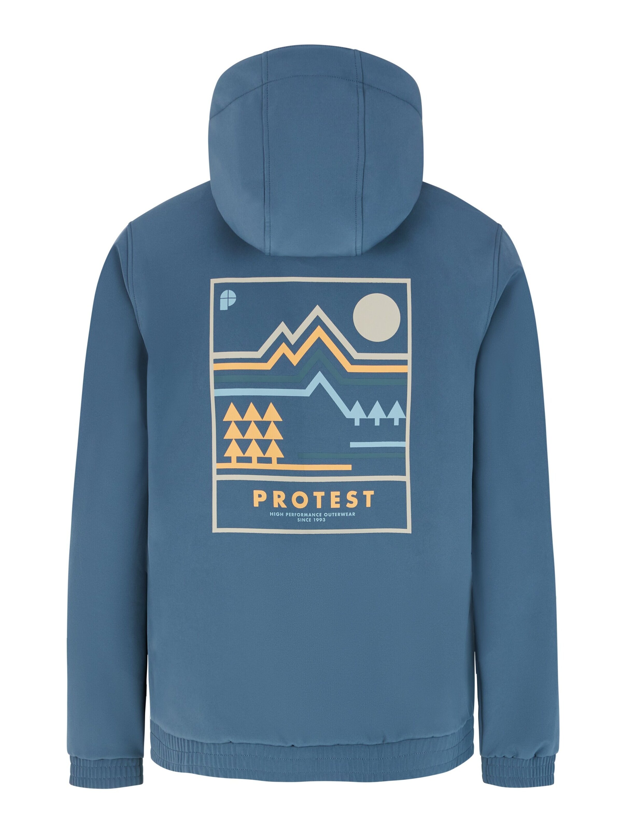 PROTEST Sportjas 'PRTGALAXY' in Blauw