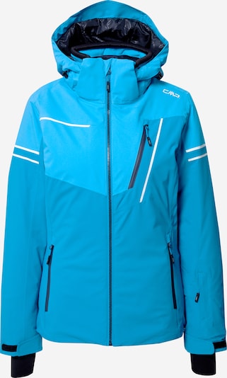 CMP Outdoorjacka i turkos / safir / vit, Produktvy