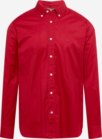 TOMMY HILFIGER Overhemd in Rood: voorkant