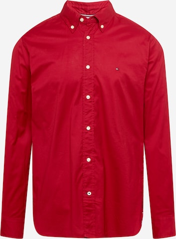 TOMMY HILFIGER Skjorte i rød: forside