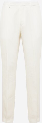 Regular Pantalon à plis 'THODD' Tiger of Sweden en blanc : devant