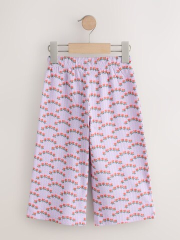 Wide Leg Pantalon Next en violet