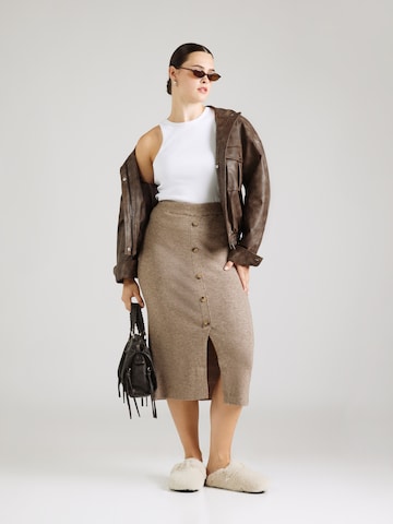 ONLY Carmakoma Rok 'CARIBI' in Beige