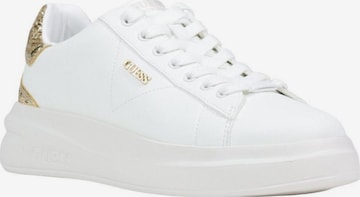 Sneaker bassa 'ELBINA10 FLFE10 ELE12' di GUESS in bianco: frontale