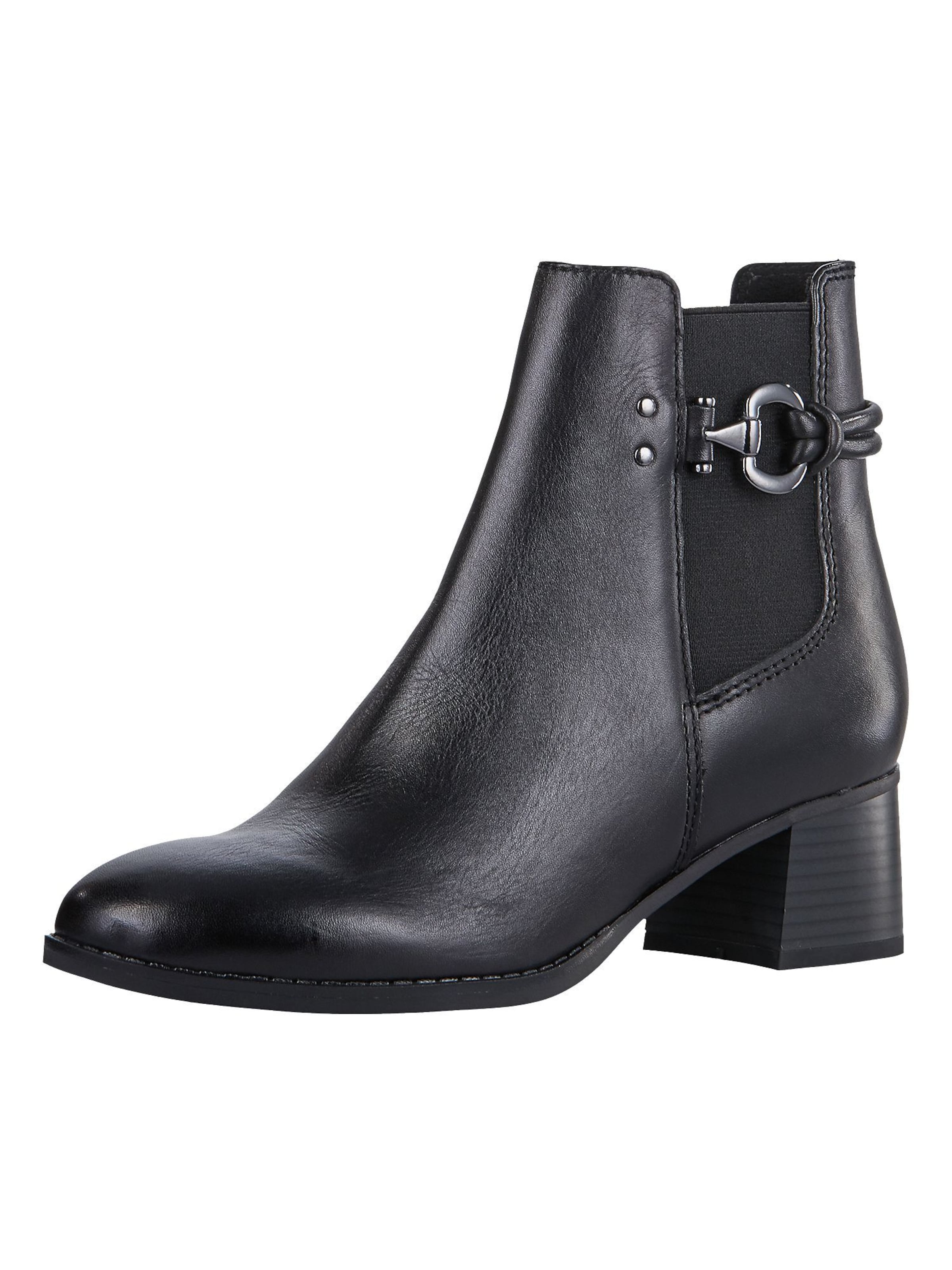 Chelsea Boots MARCO TOZZI en noir : devant