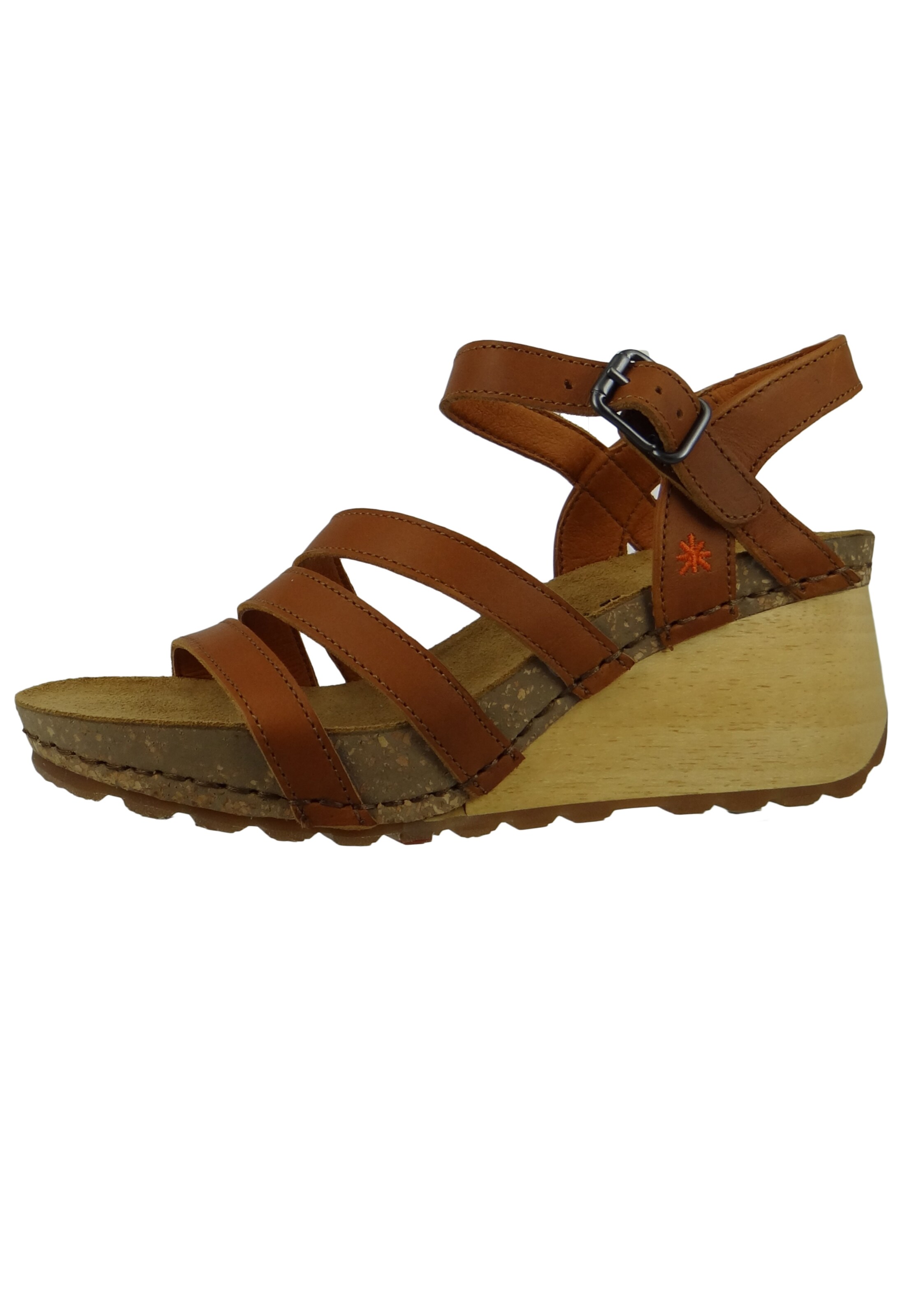 ART - Sandália 'Borne' em castanho