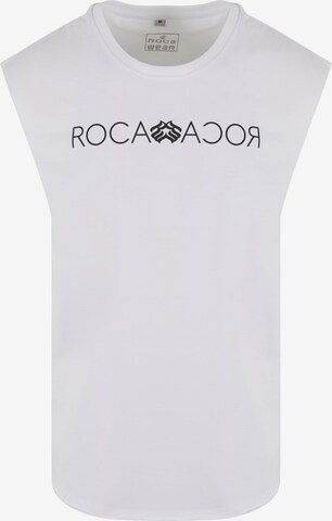 ROCAWEAR Shirt 'NextOne' in Weiß: predná strana