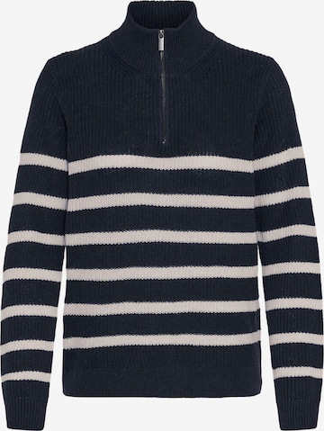 Pull-over 'Sanva' Oxmo en noir : devant