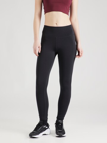 Reebok Skinny Workout Pants 'ID TRAIN BL' in Black: front