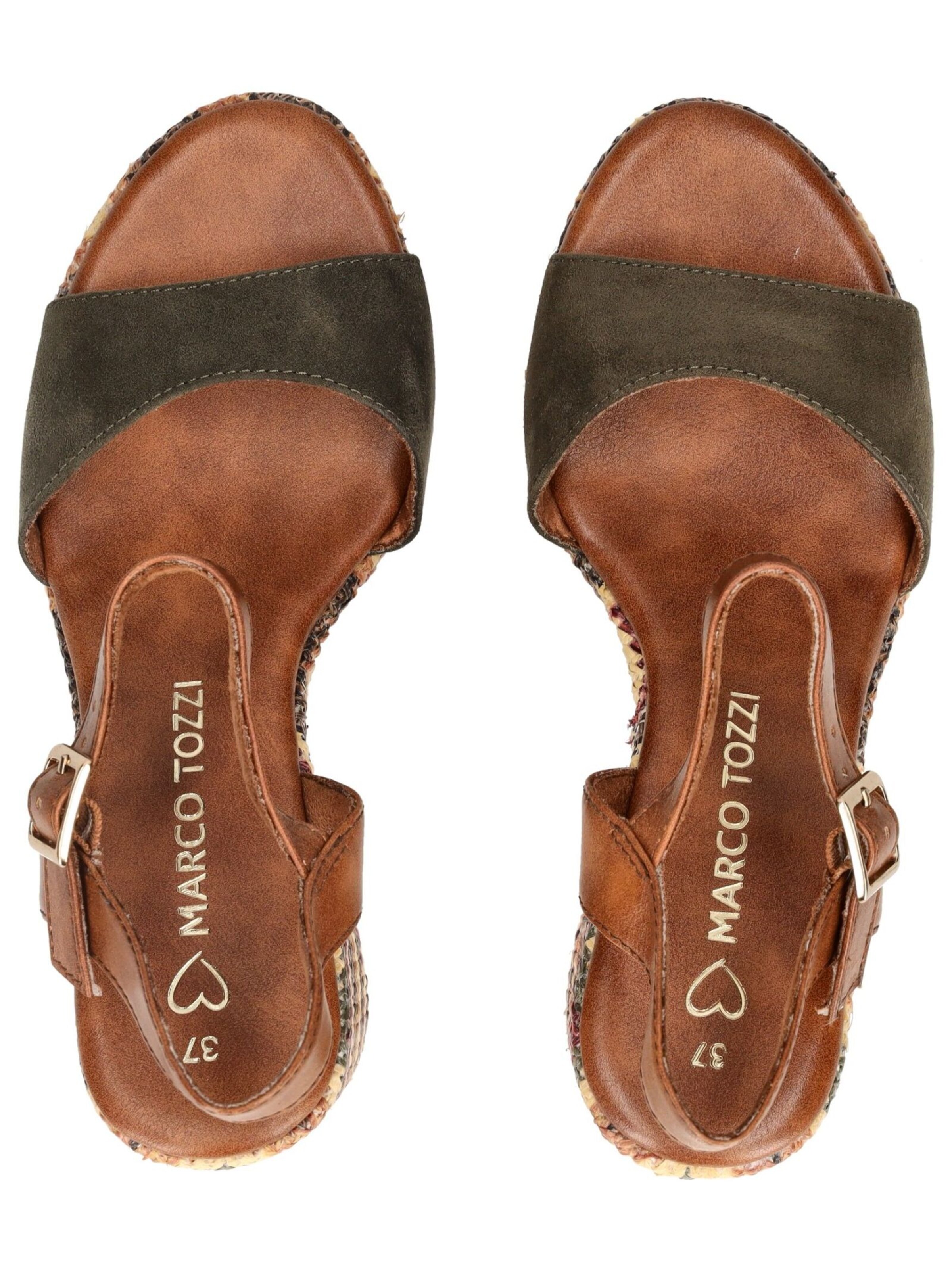 MARCO TOZZI Sandale in Braun