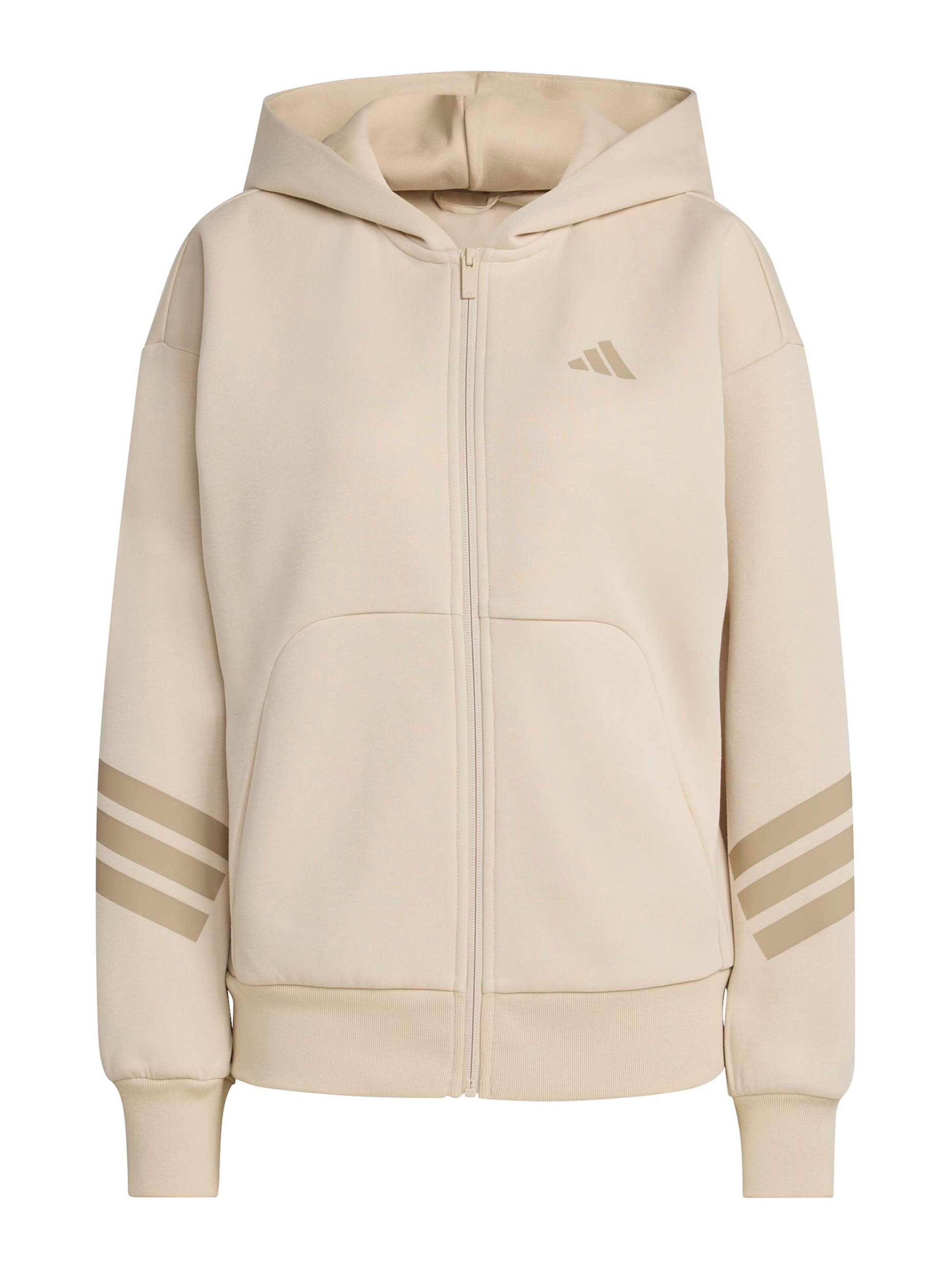 Veste de survêtement 'Future Icons' ADIDAS SPORTSWEAR en beige : devant
