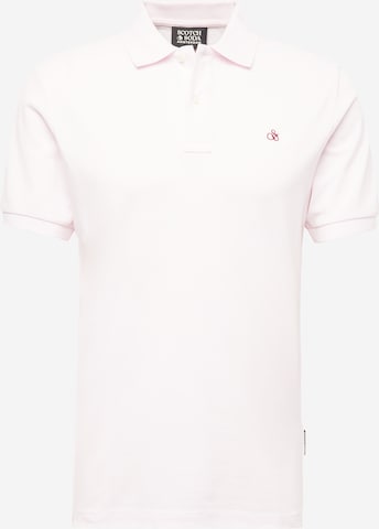 SCOTCH & SODA Poloshirt 'Essential' in Pink: predná strana